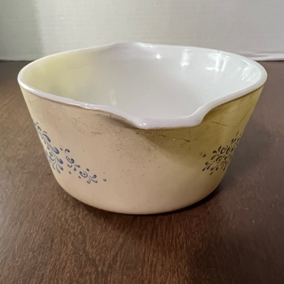 Pyrex Dining Chipped Fair Vintage Pyrex Casserole Dish Quart Blue